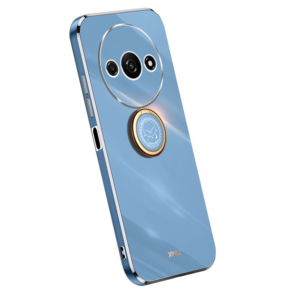 Силиконов калъф Xinli Kickstand за Xiaomi Redmi A3, Син