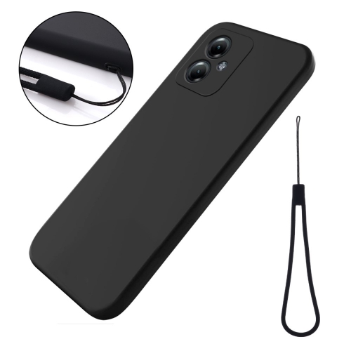Силиконов калъф Soft Matte за Motorola Moto G54 5G, Черен