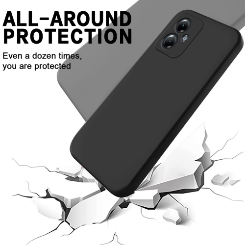 Силиконов калъф Soft Matte за Motorola Moto G54 5G, Черен