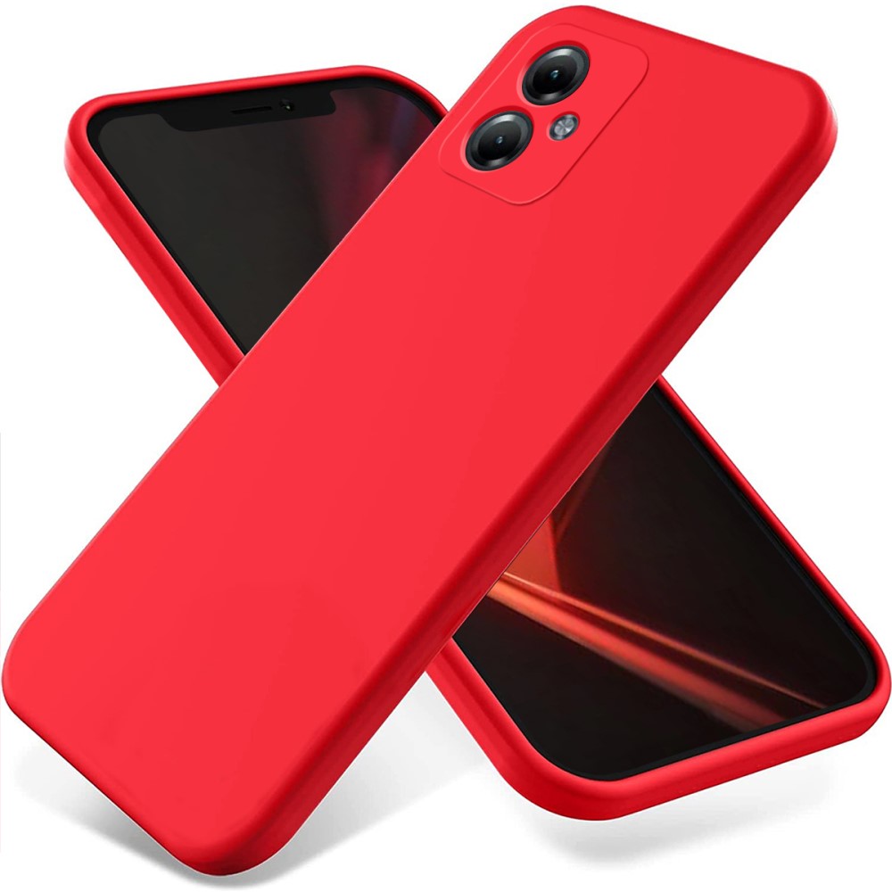 Силиконов калъф Soft Matte за Motorola Moto G54 5G, Червен