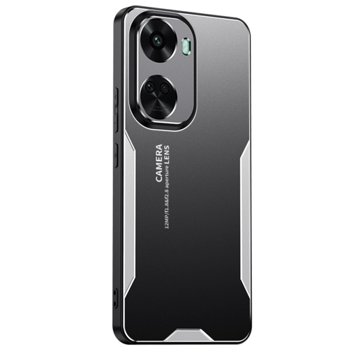 Удароустойчив калъф Aluminium Alloy за Huawei nova 11 SE и nova 12 SE, Сребрист