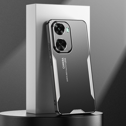 Удароустойчив калъф Aluminium Alloy за Huawei nova 11 SE и nova 12 SE, Сребрист