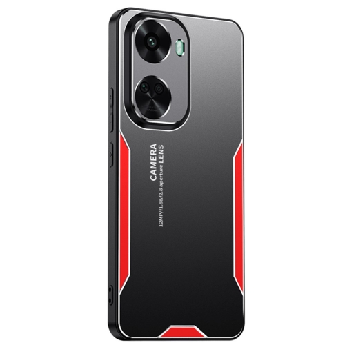 Удароустойчив калъф Aluminium Alloy за Huawei nova 11 SE и nova 12 SE, Червен