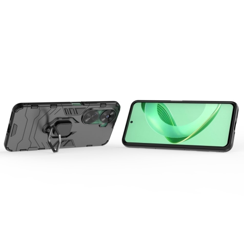 Удароустойчив Калъф Kickstand Ring за Huawei Nova 11 SE и nova 12 SE, Черен