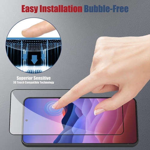 Стъклен Протектор OG Full Glue 5D за Samsung Galaxy S24 Plus, Черен