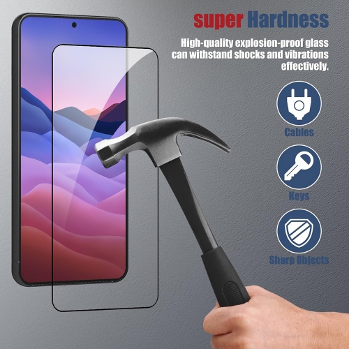 Стъклен Протектор OG Full Glue 5D за Samsung Galaxy S24 Plus, Черен
