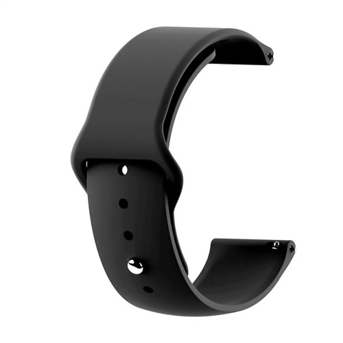 Универсална Силиконова каишка Pasek 20mm, Черен