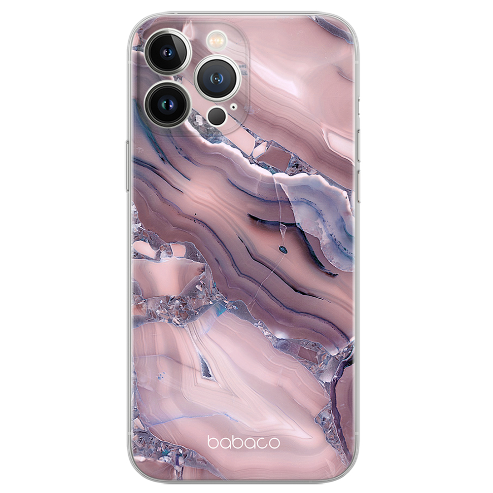 Калъф Abstract за Iphone 14 Pro, Розов мрамор