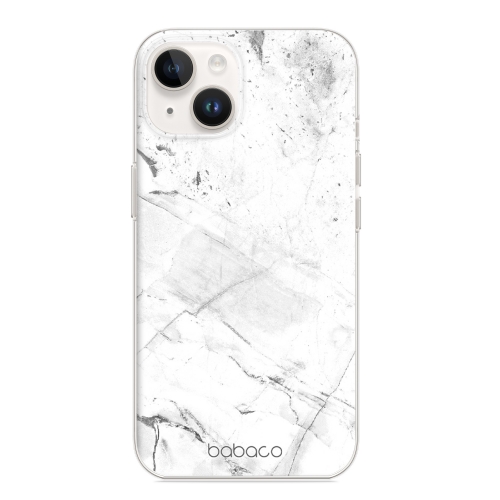 Калъф Abstract за Iphone 14, Бял мрамор