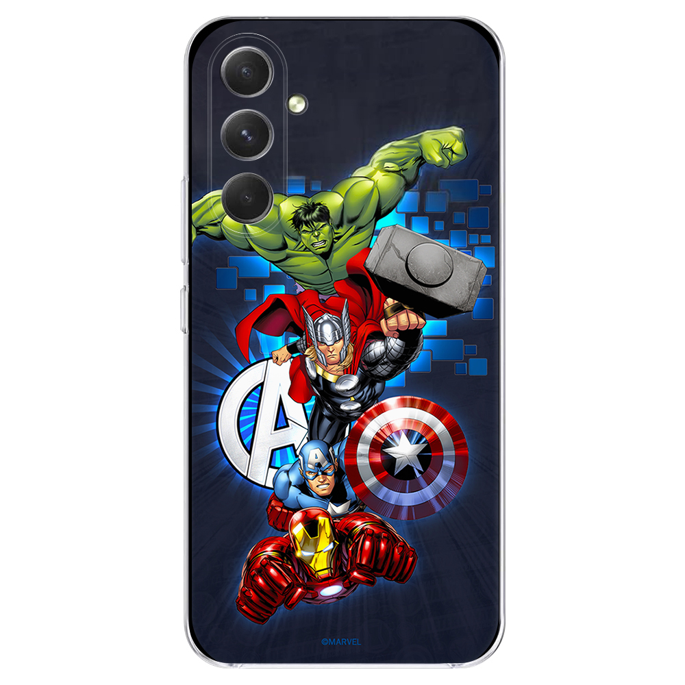 Калъф Avengers за Samsung Galaxy S24, Син