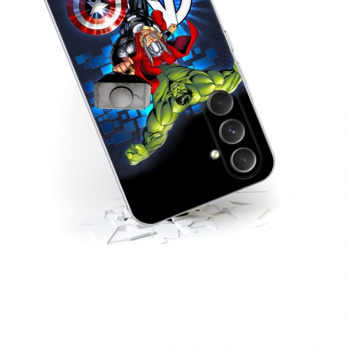 Калъф Avengers за Samsung Galaxy S24, Син