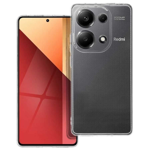 Силиконов калъф за Xiaomi Redmi Note 13 4G, 2mm, camera protection, Прозрачен