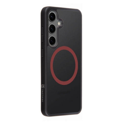 Удароустойчив калъф Tactical MagForce Hyperstealth 2.0 за Samsung Galaxy S24, Черен-червен