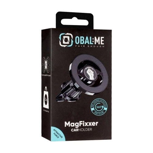 Поставка за автомобил OBAL-ME, MagFixxer, Черен