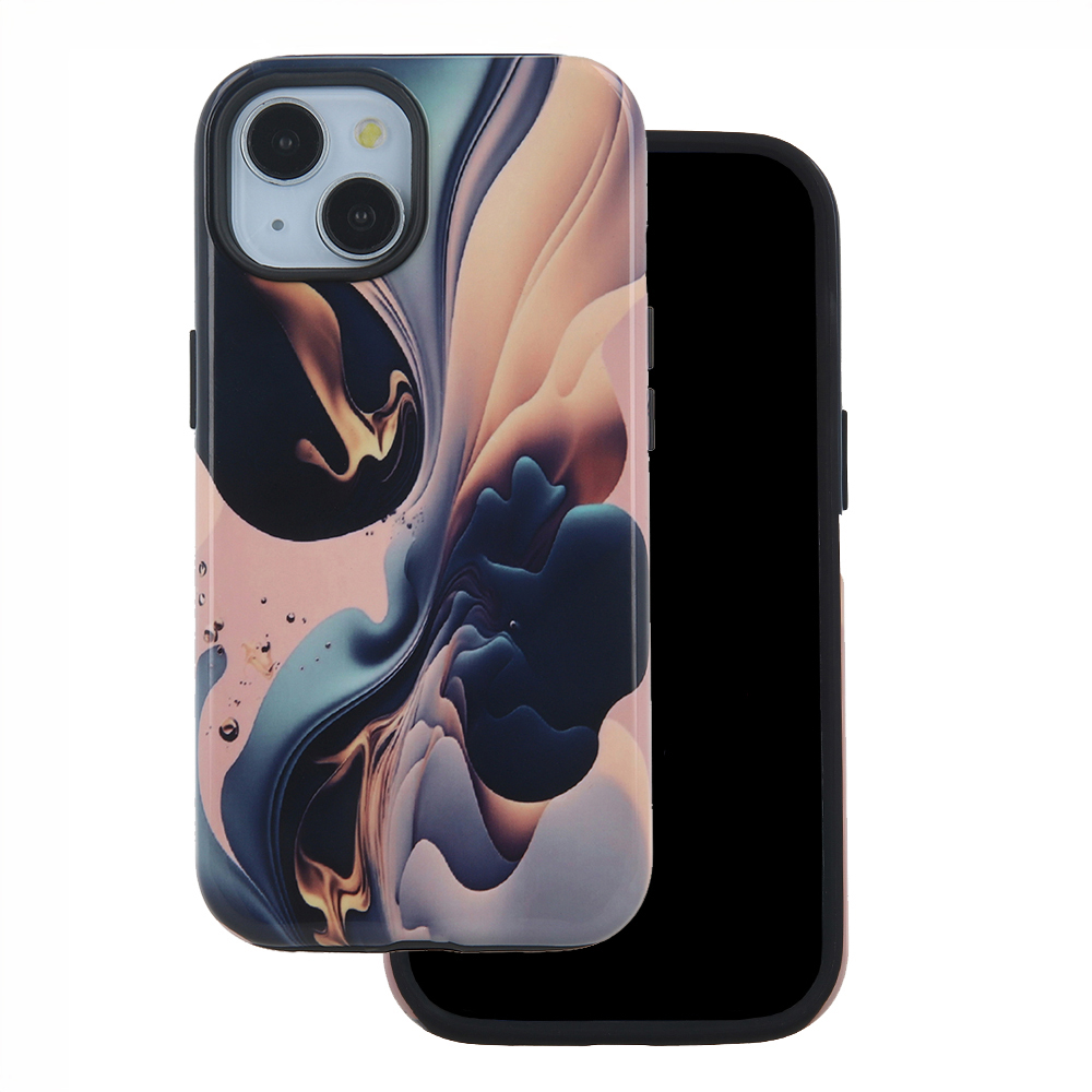 Удароустойчив калъф Decor за iPhone 15, Sweet