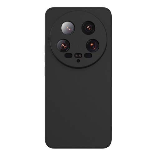 Силиконов калъф Silicone Lite за Xiaomi 14 Ultra, Черен