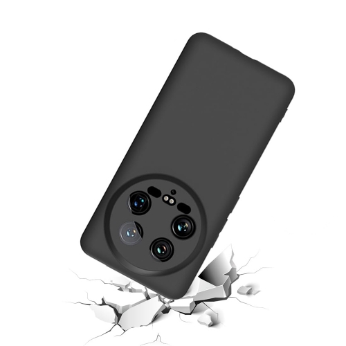 Силиконов калъф Silicone Lite за Xiaomi 14 Ultra, Черен