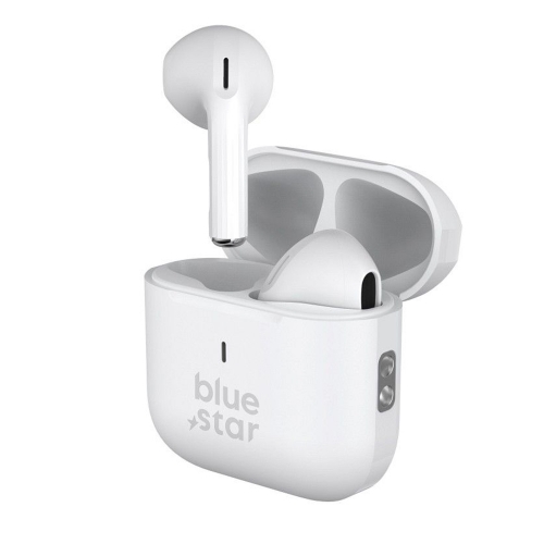 Безжични Слушалки Blue Star Nova Fi5, TWS, Bluetooth 5.3, Бял 