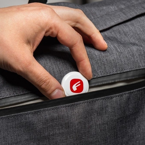 Тракер за проследяване Forcell F-TAG F01, Find My, Бял