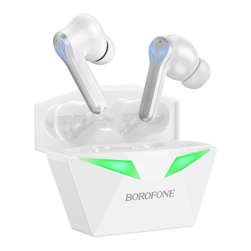 Безжични Слушалки Borofone BW24 Magic Waves, TWS, Бял