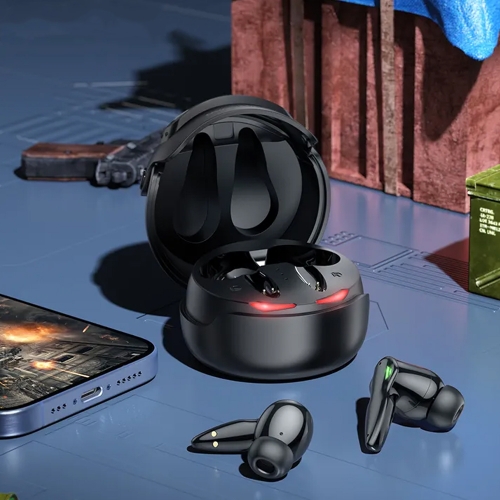 Безжични Слушалки Borofone BW57 Mecha, TWS, Черен