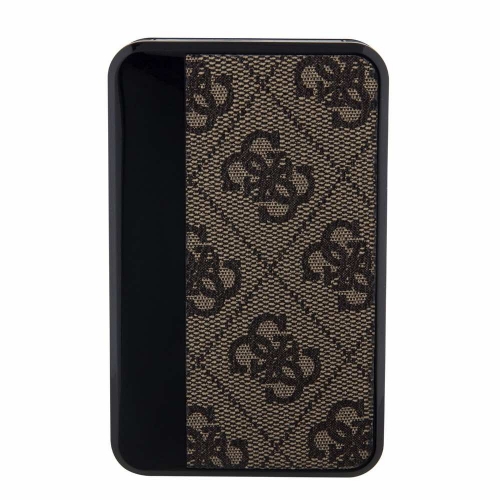Външна Батерия Guess PU 4G Leather 10000mAh, GUPB10DP4GEGW, Кафяв