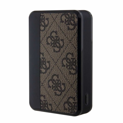 Външна Батерия Guess PU 4G Leather 10000mAh, GUPB10DP4GEGW, Кафяв