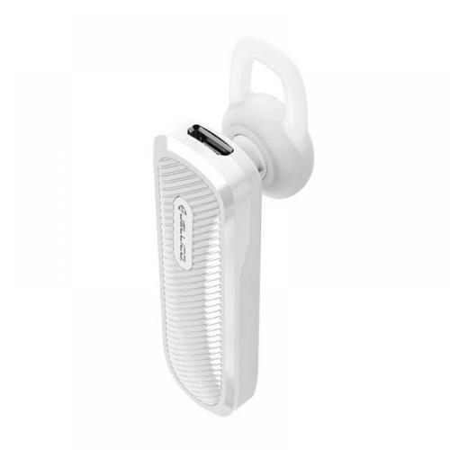 Слушалка Bluetooth Handsfree JELLICO S200, HF, Бял