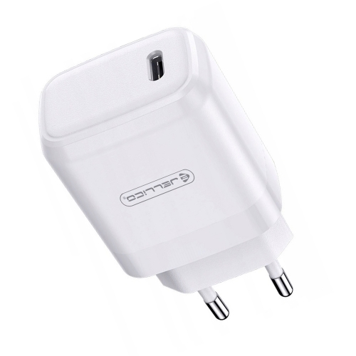 Мрежово Зарядно JELLICO A78, 220V, 20W, PD, USB-C, Бял