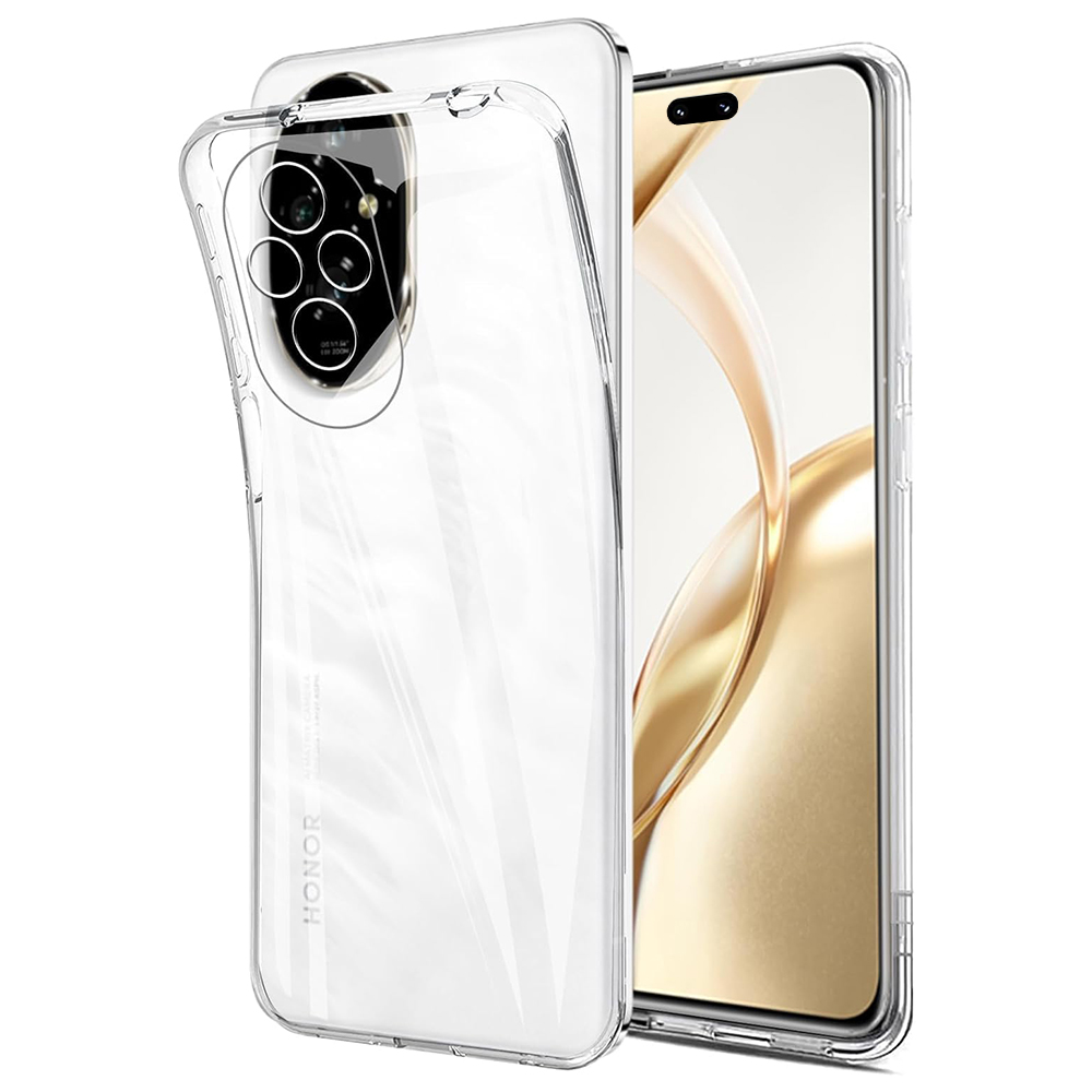 Силиконов калъф Techsuit Silicone за Huawei Honor 200 Pro, Прозрачен