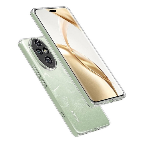 Силиконов калъф Techsuit Silicone за Huawei Honor 200 Pro, Прозрачен