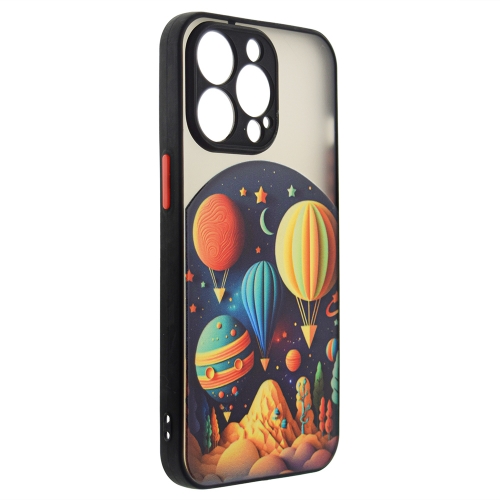 Удароустойчив калъф Trendy Travel за iPhone 14 Pro, Пътуване с балони