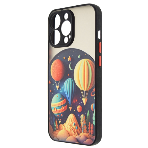 Удароустойчив калъф Trendy Travel за iPhone 14 Pro Max, Пътуване с балони