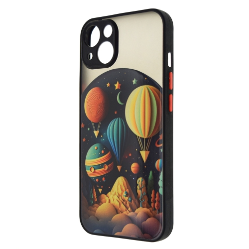 Удароустойчив калъф Trendy Travel за iPhone 15, Пътуване с балони