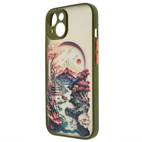 Удароустойчив калъф Trendy Travel за iPhone 15, Прозорец към Китай