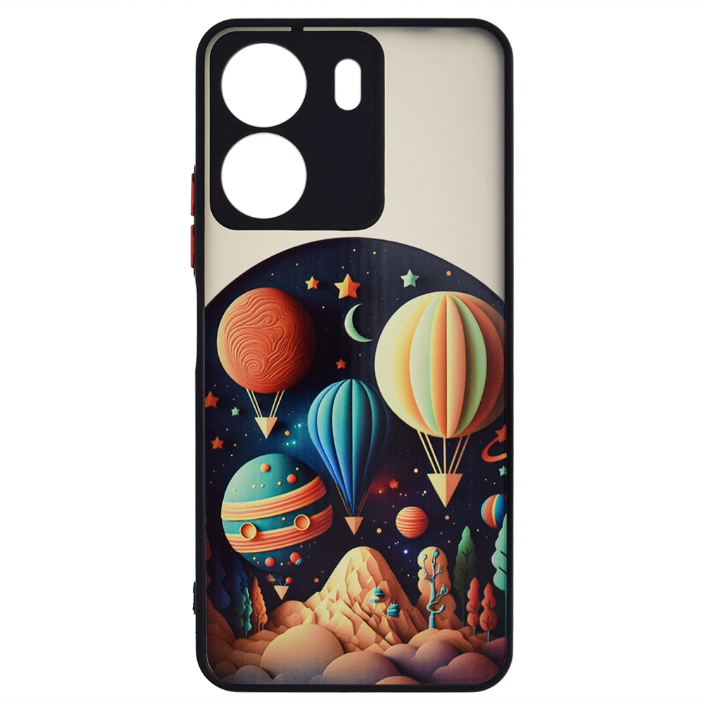 Удароустойчив калъф Trendy Travel за Xiaomi Redmi 13C / Poco C65, Пътуване с балони