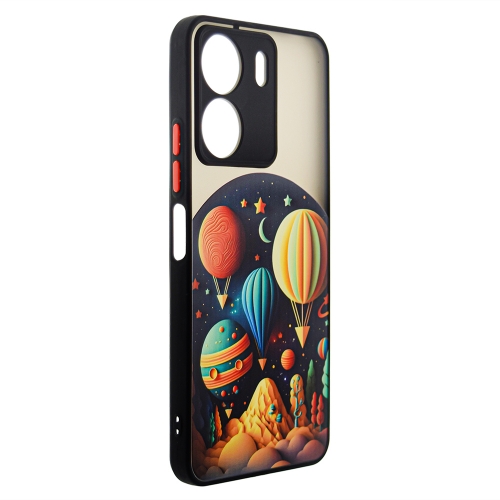 Удароустойчив калъф Trendy Travel за Xiaomi Redmi 13C / Poco C65, Пътуване с балони