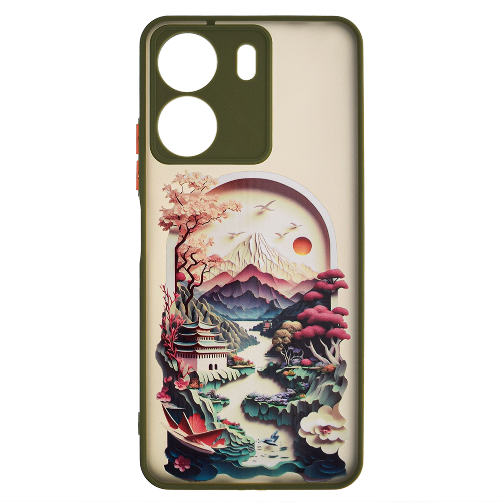 Удароустойчив калъф Trendy Travel за Xiaomi Redmi 13C / Poco C65, Прозорец към Китай