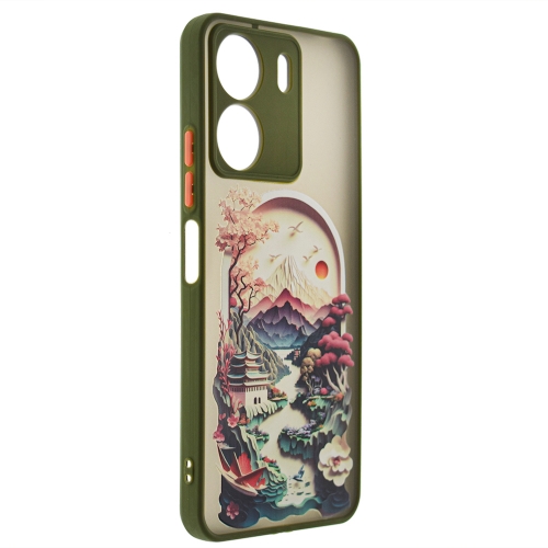 Удароустойчив калъф Trendy Travel за Xiaomi Redmi 13C / Poco C65, Прозорец към Китай