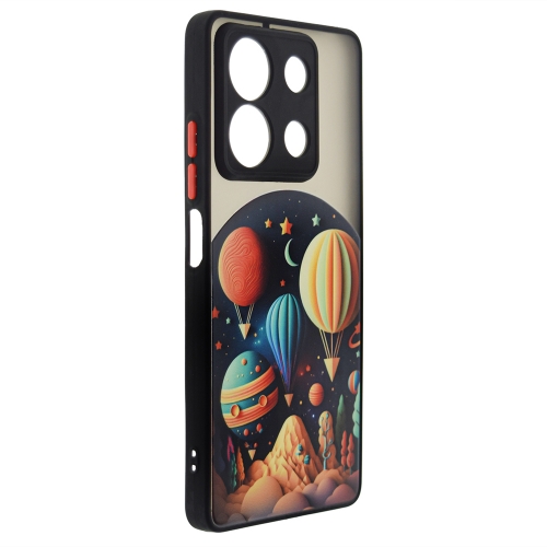 Удароустойчив калъф Trendy Travel за Xiaomi Redmi Note 13 5G, Пътуване с балони