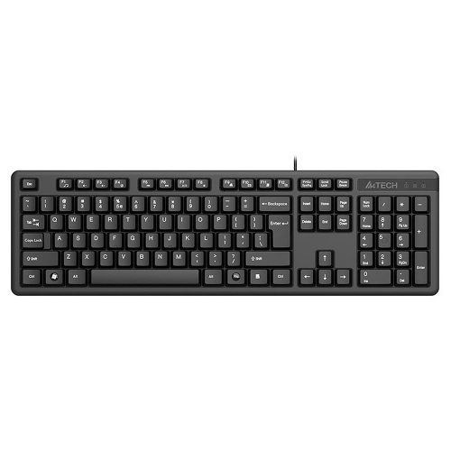 Клавиатура A4 Tech KK-3 USB, Черен