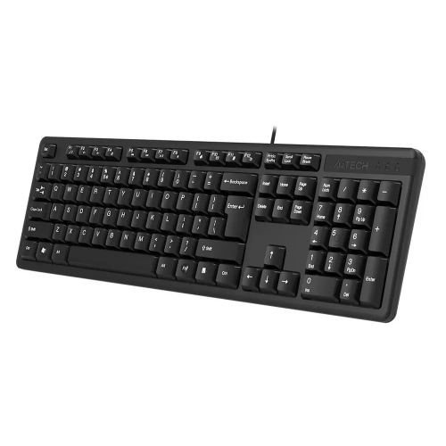 Клавиатура A4 Tech KK-3 USB, Черен