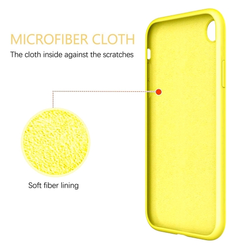 Силиконов калъф Silicone Lite за Iphone 7 / 8 / SE 2020, Жълт