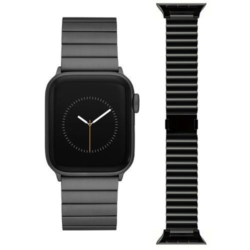 Метална каишка Premium за Apple Watch 42 /44 /45 / 49mm, Черен