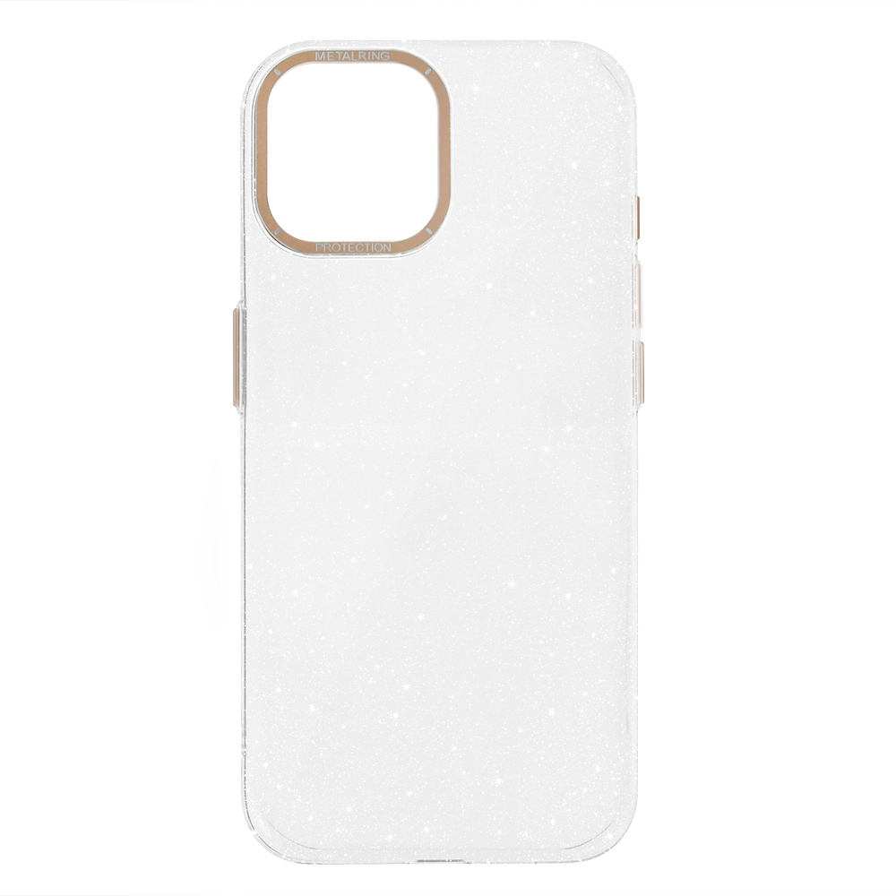 Пластмасов калъф SKY Shining за iPhone 14, Прозрачен