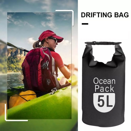 Водоустойчива Чанта 5L, Черен