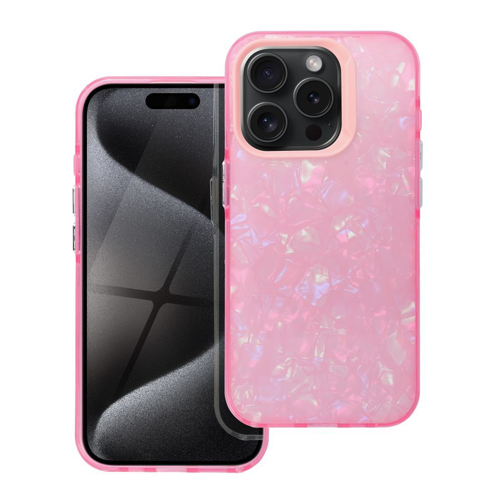 Удароустойчив калъф Tutti Frutti за iPhone 13 Pro, Розов