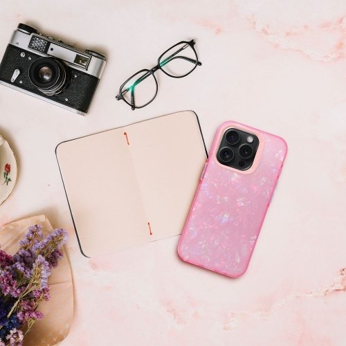 Удароустойчив калъф Tutti Frutti за iPhone 13 Pro, Розов