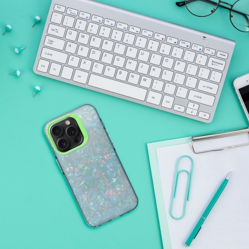 Удароустойчив калъф Tutti Frutti за iPhone 13 Pro, Зелен