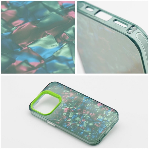 Удароустойчив калъф Tutti Frutti за iPhone 13 Pro, Зелен